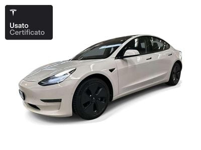 Pearl white multicoat Usata 2020 Tesla Model 3 Long Range AWD Berlina | 24.100 € (Buon prezzo)