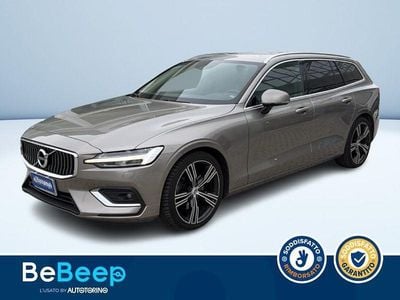 Usata Volvo V60 Inscription 190 CV (139 kW) 2019 Grigio metallizzato Station wagon