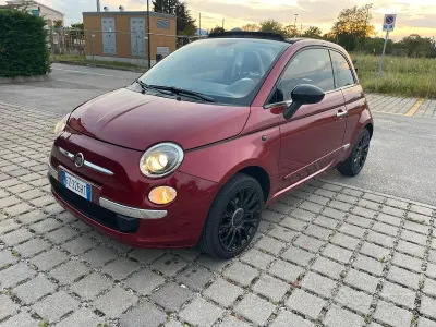 Usado Fiat 500C Lounge 69 CV (50 kW) 2015 Rojo Descapotable