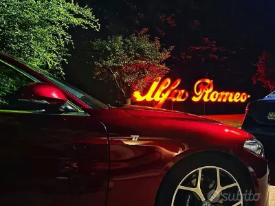 Usata Alfa Romeo Giulia Ti 190 CV (139 kW) 2019 Rosso Berlina