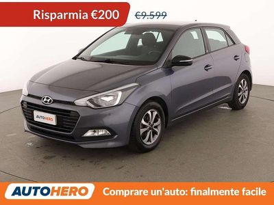 Usata Hyundai i20 GO! 75 CV (55 kW) 2018 Grigio Utilitaria