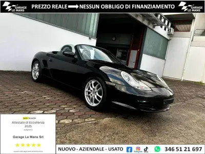 Usata Porsche Boxster 220 CV (161 kW) 2002 Nero Cabrio