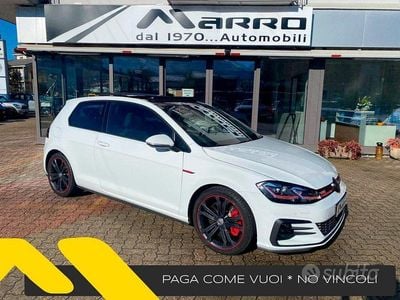 Usata VW Golf VII GTI 245 CV (180 kW) 2018 Bianco Utilitaria