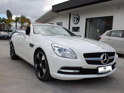 Usata Mercedes SLK200 184 CV (135 kW) 2011 Bianco Cabrio