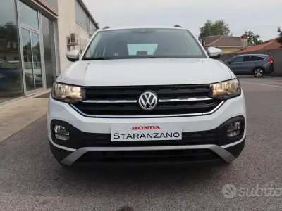 Usata VW T-Cross Style 95 CV (69 kW) 2019 Bianco SUV