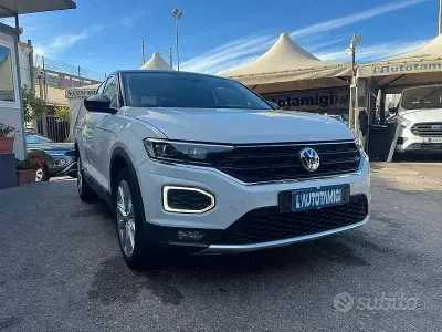 Usata VW T-Roc Advance 116 CV (85 kW) 2020 Bianco SUV