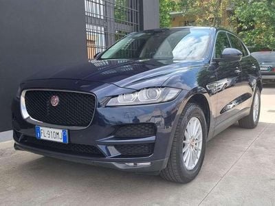 Usata Jaguar F-Pace Portfolio 179 CV (131 kW) 2017 Blu/azzurro SUV