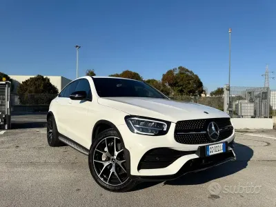 Brugt Mercedes GLC220 Premium 194 HK (142 kW) 2021 Hvid Coupe