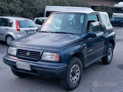Usata Suzuki Vitara 97 CV (71 kW) 1996 Blu Cabrio