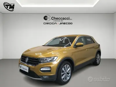 Usata VW T-Roc Style 116 CV (85 kW) 2020 Giallo SUV