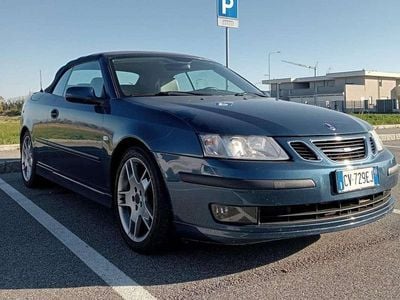 Usata Saab 9-3 Cabriolet Vector 209 CV (153 kW) 2005 Blu/azzurro Cabrio