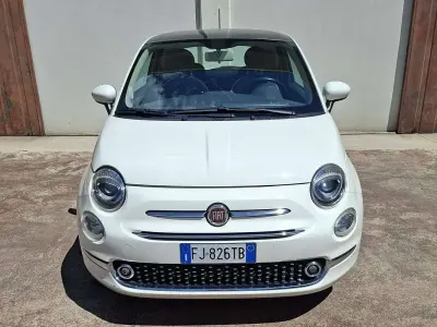 Usata Fiat 500 Lounge 95 CV (69 kW) 2017 Bianco Utilitaria