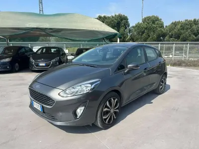 Usata Ford Fiesta Titanium 86 CV (63 kW) 2018 Grigio Utilitaria
