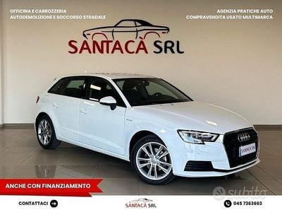 Usata Audi A3 Design 110 CV (80 kW) 2017 Bianco Berlina