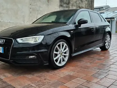 Usata Audi A3 110 CV (80 kW) 2015 Nero Berlina