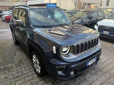 Usata Jeep Renegade Limited 180 CV (132 kW) 2019 Blu scuro SUV