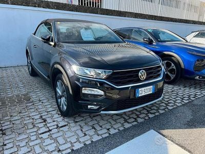 Usata VW T-Roc Cabriolet Style 150 CV (110 kW) 2021 Nero Cabrio