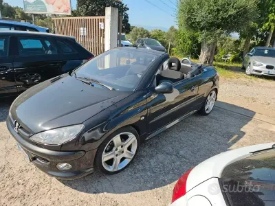 Occasion Peugeot 206 CC 109 PK (80 kW) 2006 Zwart Cabriolet