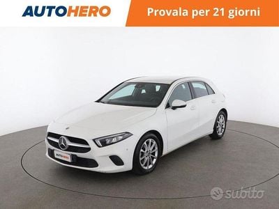 Usata Mercedes A180 115 CV (84 kW) 2021 Bianco Berlina