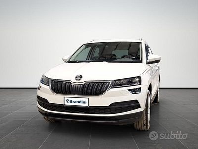 Usata Skoda Karoq Style 116 CV (85 kW) 2019 Bianco SUV