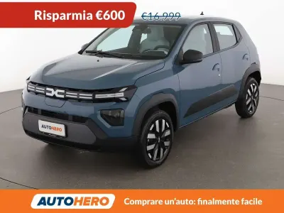 Nuova Dacia Spring Expression 30 kW (41 CV) 2026 Blu/azzurro Utilitaria