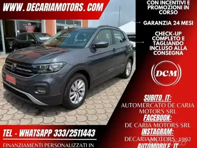 Usata VW T-Cross 95 CV (69 kW) 2022 Grigio SUV
