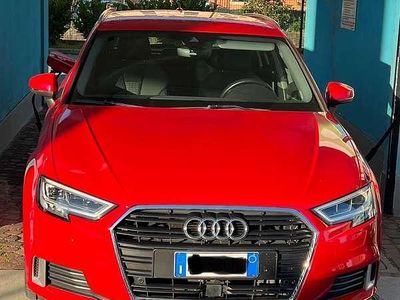 Usata Audi A3 Sport 110 CV (80 kW) 2018 Rosso Berlina