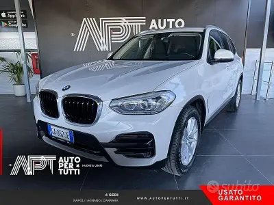 Usata BMW X3 Advantage 190 CV (139 kW) 2020 Bianco SUV