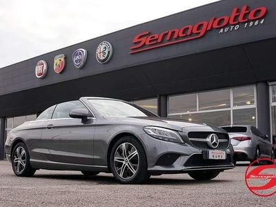 Grigio selenite Usata 2021 Mercedes C220 Advanced Plus Cabrio | 34.900 € (Ottimo prezzo)