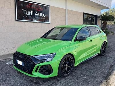 Usata Audi RS3 Ambiente 400 CV (294 kW) 2022 Verde Berlina