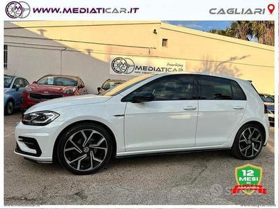 Usata VW Golf VII R-line 115 CV (84 kW) 2018 Bianco Berlina