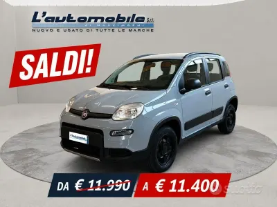 Usata Fiat Panda 4x4 S 86 CV (63 kW) 2019 Grigio Utilitaria