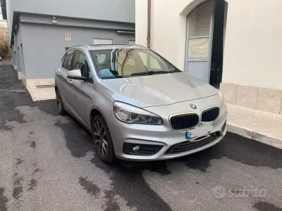 Usata BMW 218 Active Tourer Efficient Dynamics 150 CV (110 kW) 2017 Grigio Monovolume