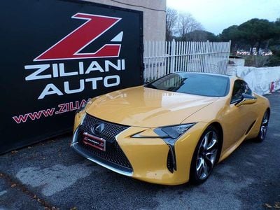 Usata Lexus LC 500 Sport Line 299 CV (219 kW) 2021 Giallo Coupé