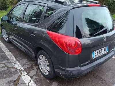 Käytetty Peugeot 207 90 HP (66 kW) 2010 Harmaa Farmari