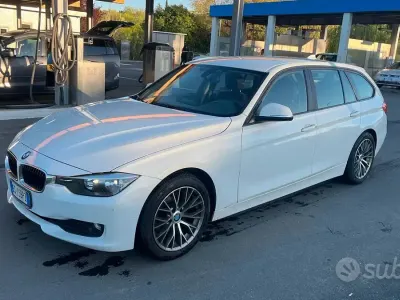 Usata BMW 318 116 CV (85 kW) 2013 Bianco Station wagon