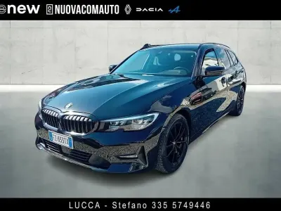 Usata BMW 320 Luxury Line 190 CV (139 kW) 2019 Nero Station wagon