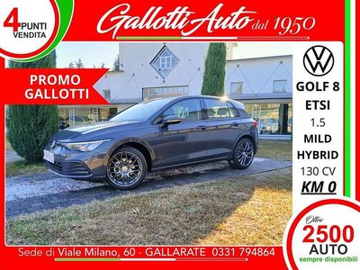 Usata VW Golf VIII Life 131 CV (96 kW) 2021 Grigio Berlina