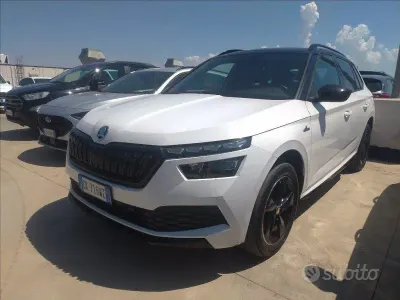 Usata Skoda Kamiq Monte Carlo 150 CV (110 kW) 2023 Bianco SUV