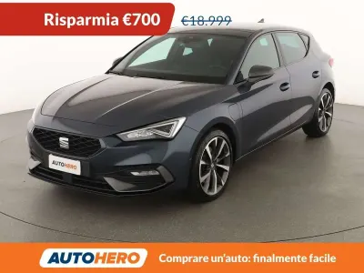 Usata Seat Leon FR 150 CV (110 kW) 2020 Grigio Berlina
