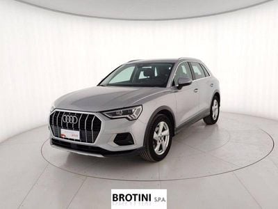 Usata Audi Q3 Advanced 150 CV (110 kW) 2021 Argento metallizzato SUV