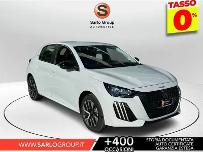 Nuova Peugeot 208 110 CV (80 kW) 2025 Bianco Utilitaria
