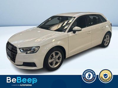 Usata Audi A3 Business 116 CV (85 kW) 2018 Bianco pastello Berlina