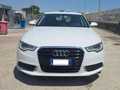 Usata Audi A6 Ambiente 150 CV (110 kW) 2014 Bianco Station wagon