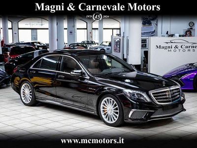 Usata Mercedes S65 AMG AMG 630 CV (463 kW) 2017 Nero ossidiana Berlina