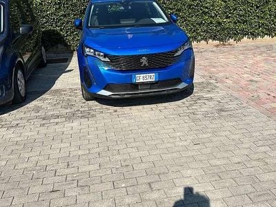 Usata Peugeot 3008 Business-Line 131 CV (96 kW) 2021 Blu/azzurro SUV