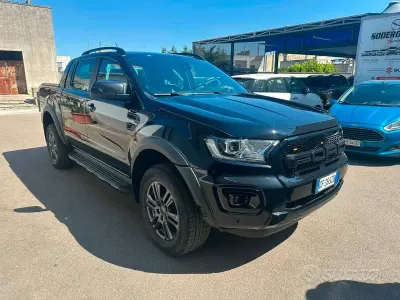 Usata Ford Ranger 213 CV (156 kW) 2021 Nero Pick-up