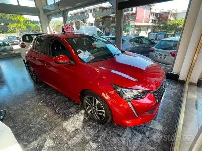 Usata Peugeot 208 GT 101 CV (74 kW) 2021 Rosso Utilitaria