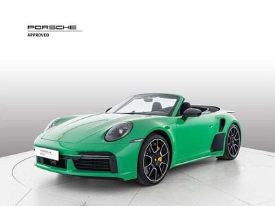 Usata Porsche 992 650 CV (478 kW) 2020 3i verde pitone Cabrio