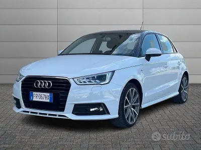 Usata Audi A1 Sport 90 CV (66 kW) 2018 Bianco Berlina